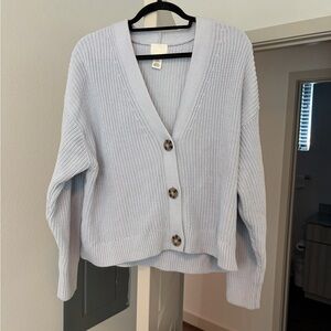 H&M Light Blue Cardigan